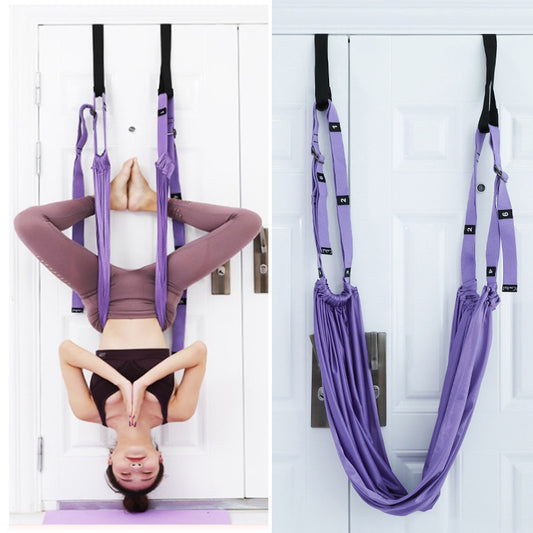 Fitness Hip Stretch Yoga Belt Inverted Rope Pull Stretch Belt Split Lower Waist Trainer fitness & sports