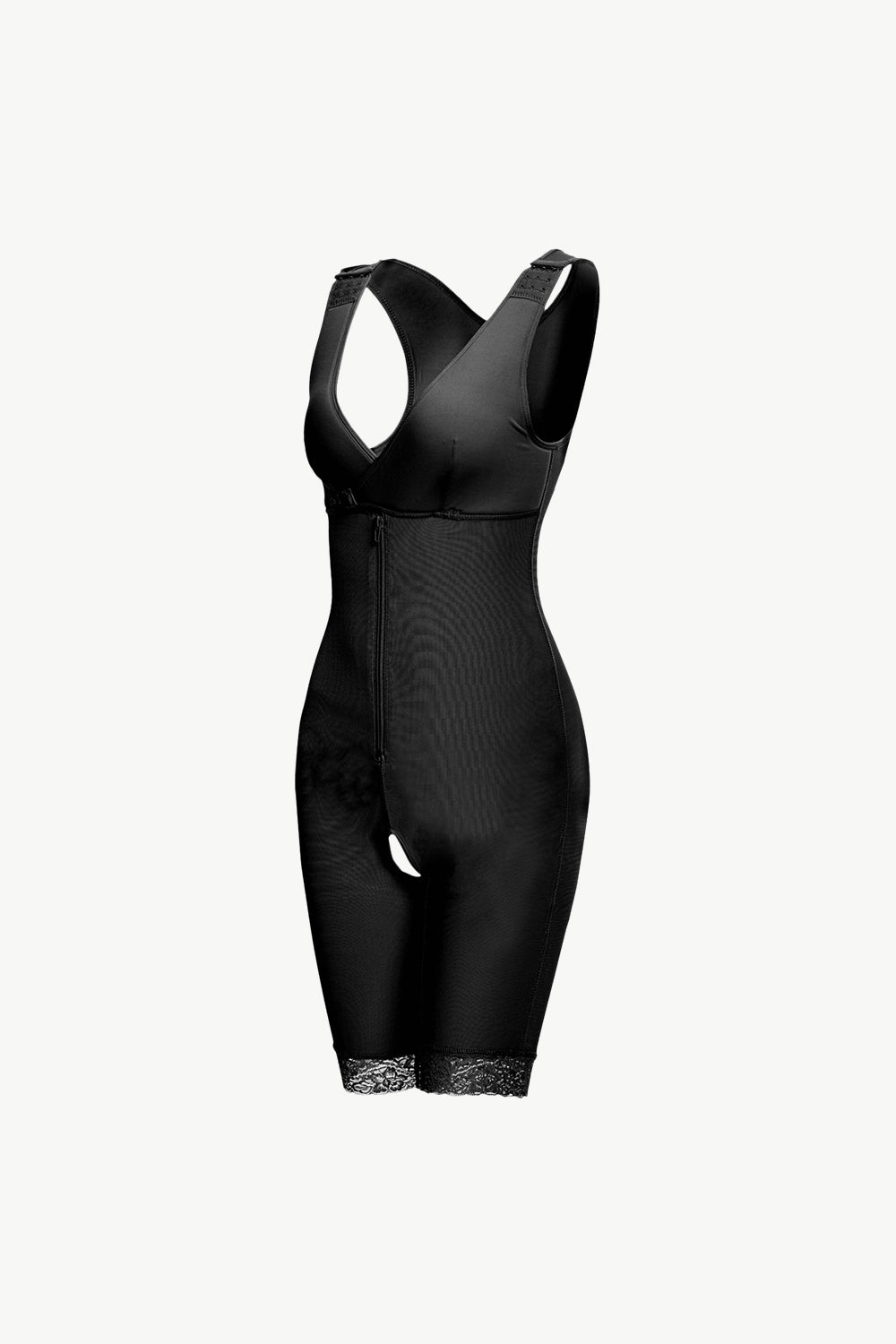 Lace Trim Shapewear with Zipper apparel & accessories