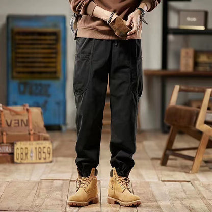 Autumn Fashion Brand Overalls Men's Loose men's clothing