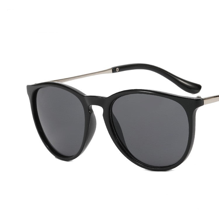 American Trend Semi-metal Round Sun Glasses apparel & accessories