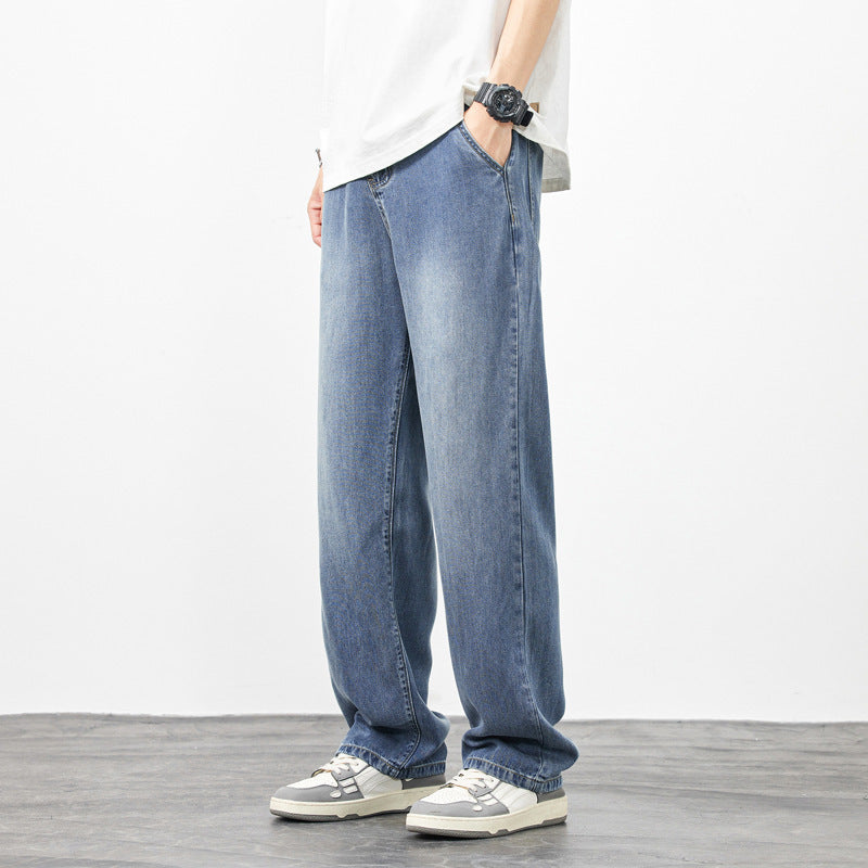 Men's Wide-leg High Street Loose Straight Casual Pants apparel & accessories