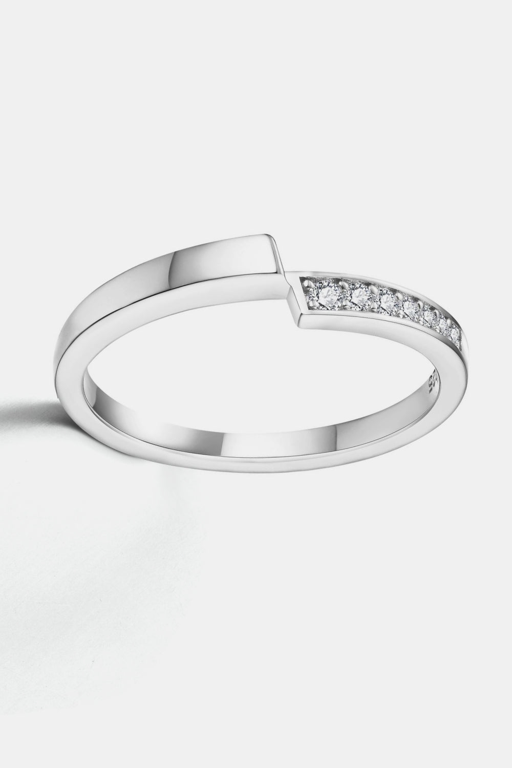 Moissanite 925 Sterling Silver Ring apparel & accessories