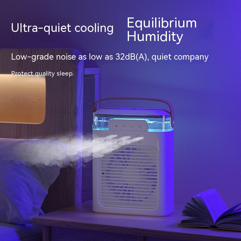 Multifunctional Humidifier Atomization Air Cooler Desktop Fan HOME