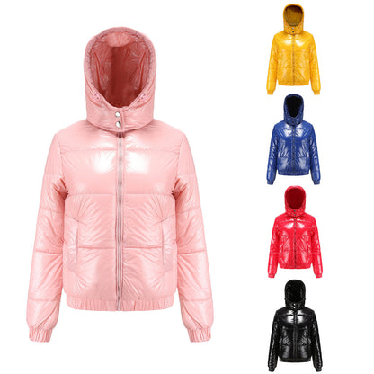 Splash Proof Long-sleeved Cotton-padded Coat apparels & accessories