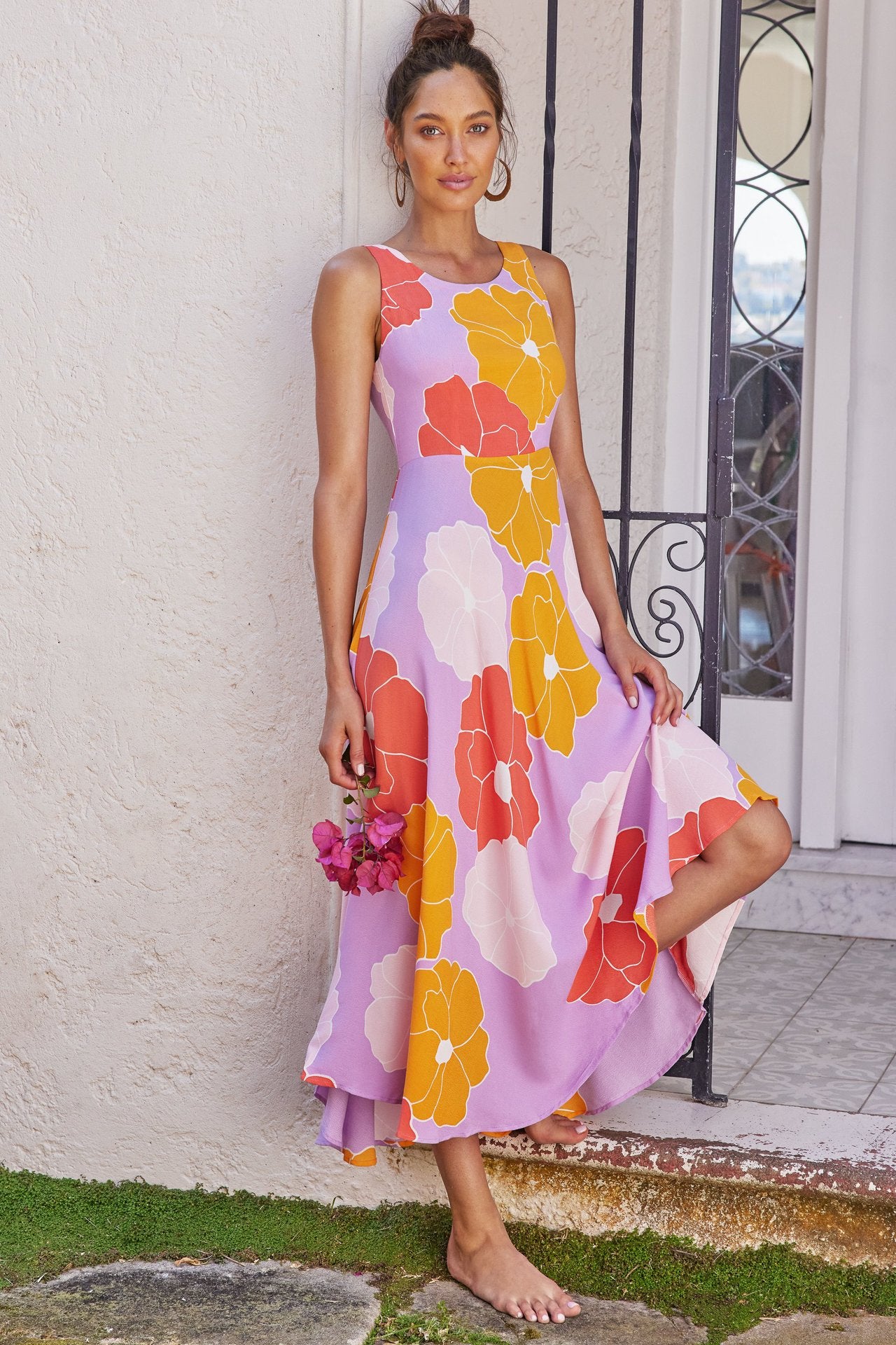 European And American Style Spring And Summer Stylish Beach Maxi Dress Women apparels & accessories