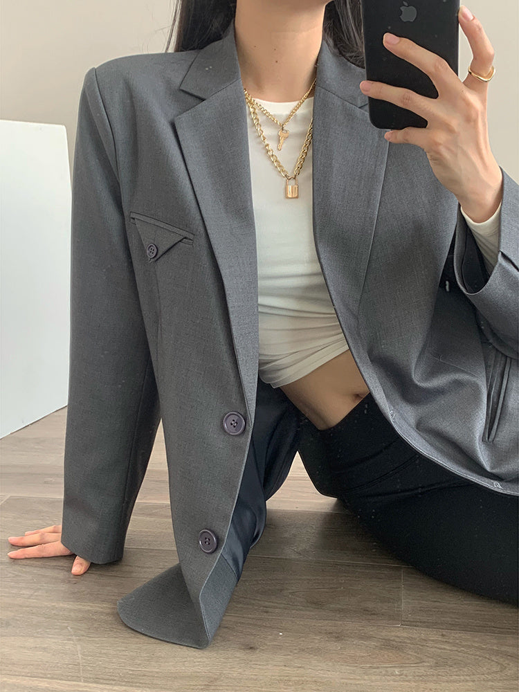 Loose Oversized High-end Suit Top apparel & accessories
