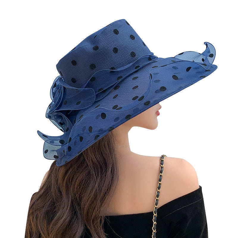 Style Women's Lace Folding Sun Hat apparel & accessories