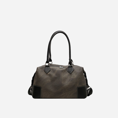 Contrast PU Leather Shoulder Bag Accessories for women