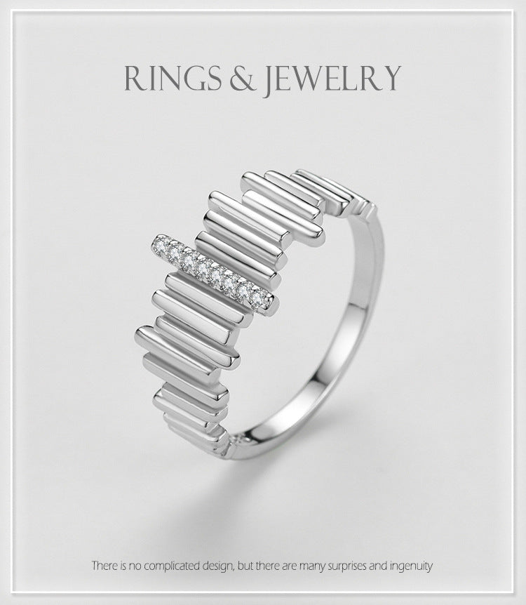 Women's Fashionable All-match Irregular Ring Jewelry