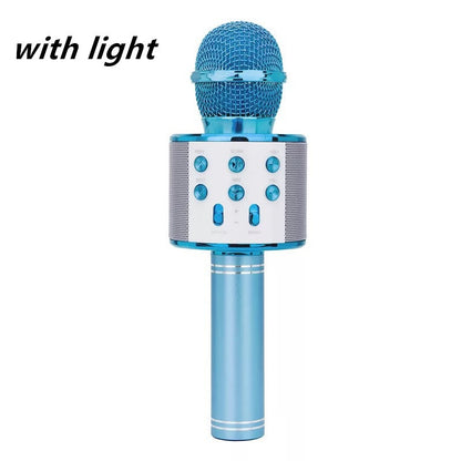 Wireless Microphone Portable Bluetooth Mini Home Ktv For Music Playing Singing Speaker Player Gadgets