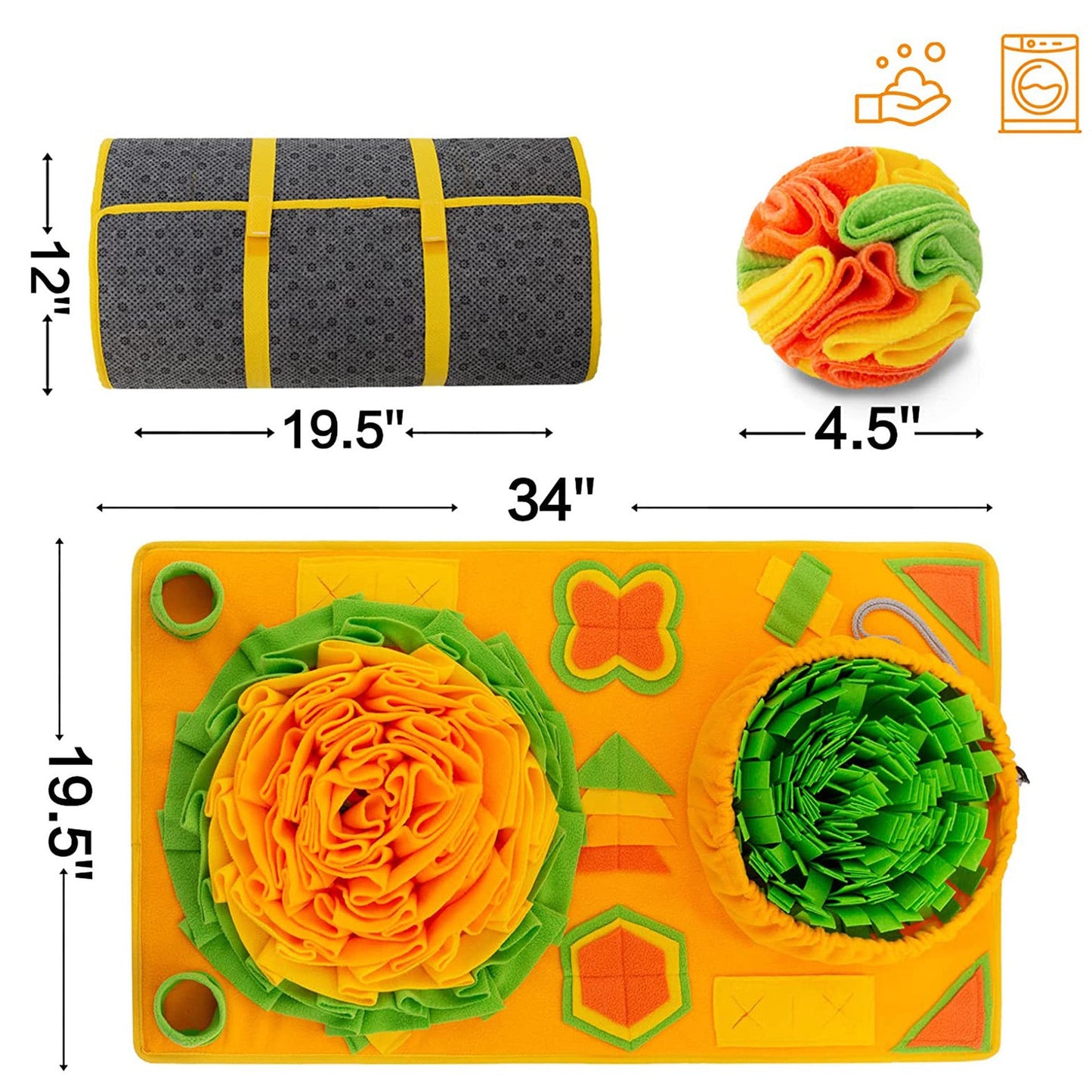 Pet Products Sniffing Pad Puzzle Interaction Pet Products