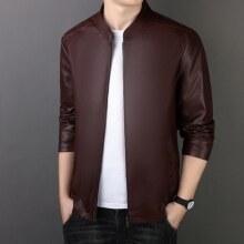 PU Leather Coat Men's Leather Jacket apparels & accessories