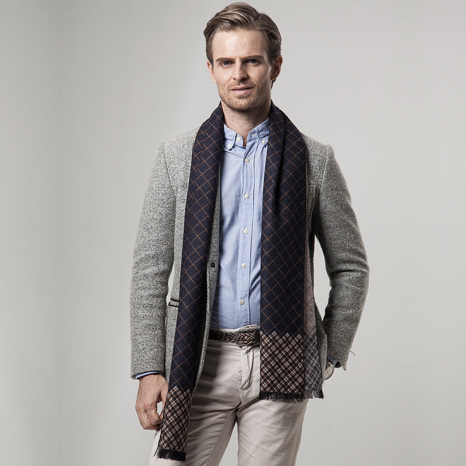 Men's scarf for autumn and winter Men's Scarves