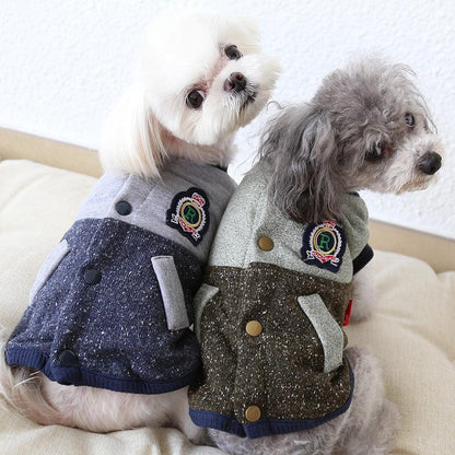 Pet Baseball coat clothes pet cloths