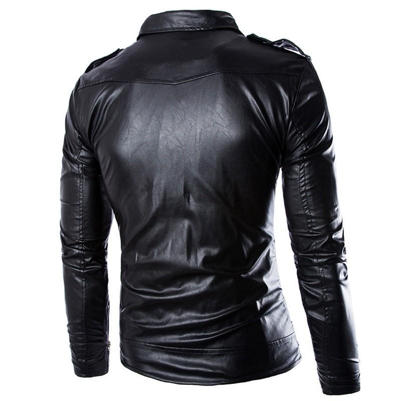 Men's PU leather jacket apparels & accessories