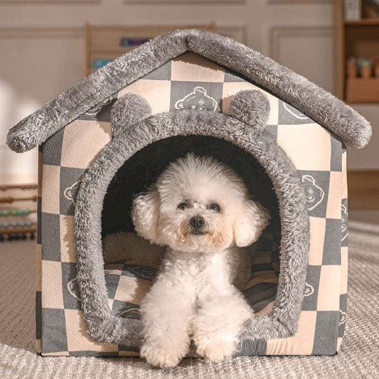 All Season Universal Removable And Washable Warm Pet Bed 0