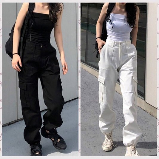 Lace-up leg pocket overalls apparel & accessories