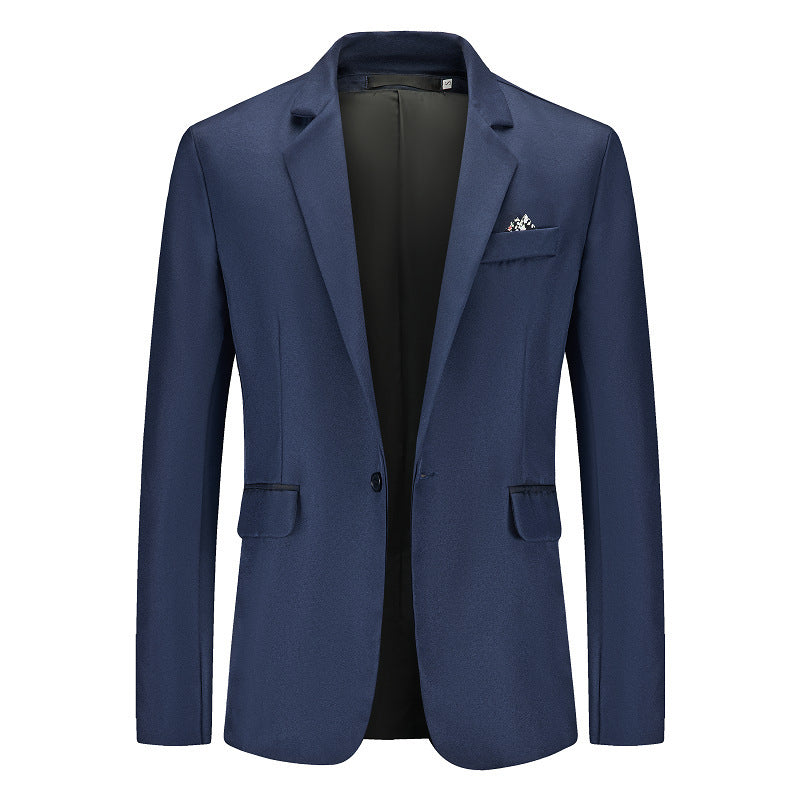 Men's Loose Single-breasted Business Suit Jacket apparels & accessories