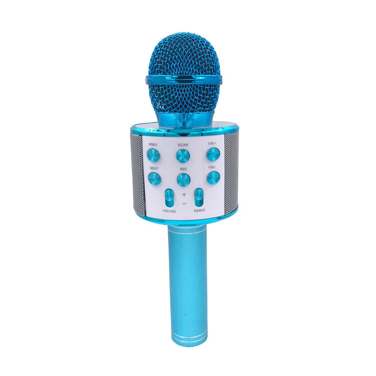 Wireless Microphone Portable Bluetooth Mini Home Ktv For Music Playing Singing Speaker Player Gadgets