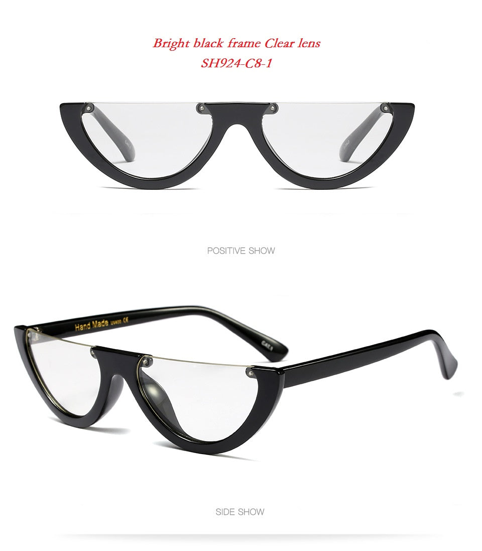 SOLO TU Semi-Rimless Sun Glasses apparel & accessories