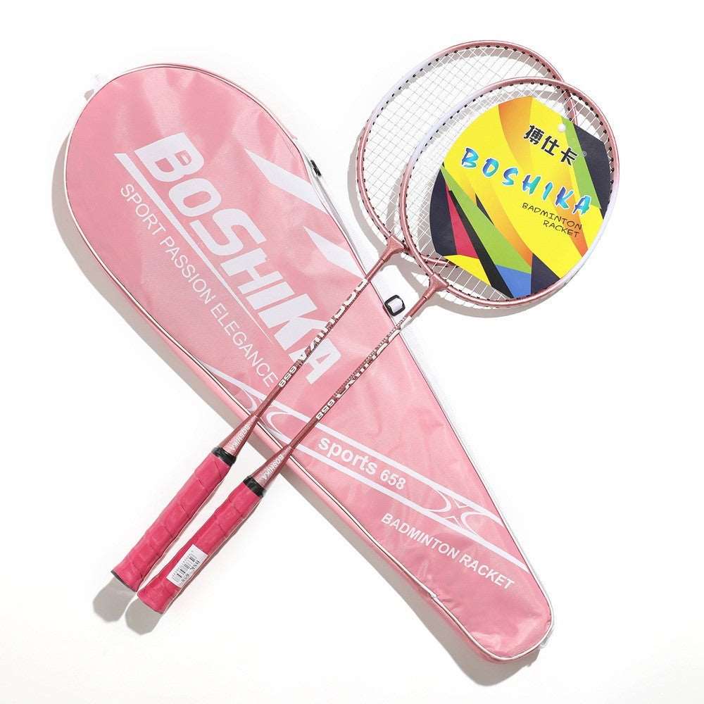 Badminton Racket For Beginners Children Set Iron Alloy A fitness & sports