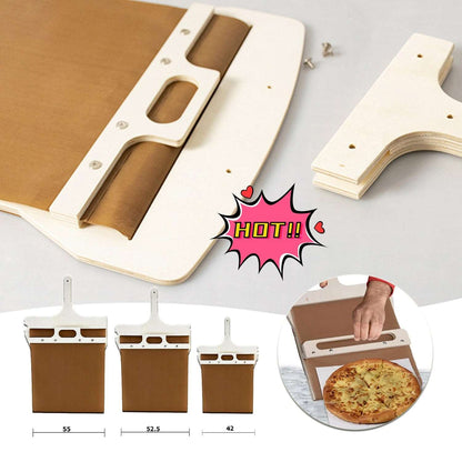 3 Sizes Sliding Pizza Peel Shovel Storage Board HOME