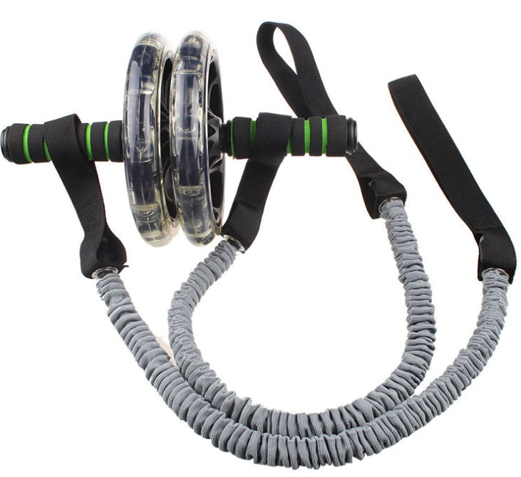 Abdominal wheel auxiliary pull rope fitness & sports