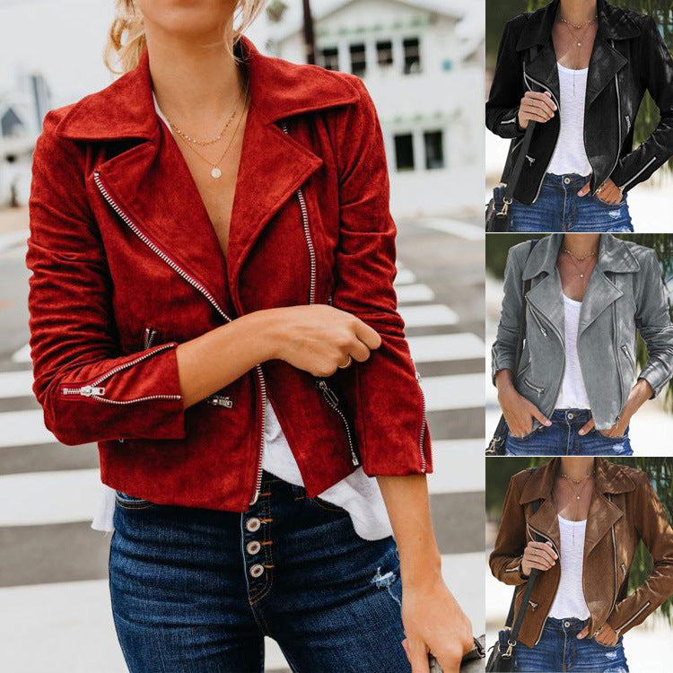 Women's fall  winter short jacket jacket apparels & accessories