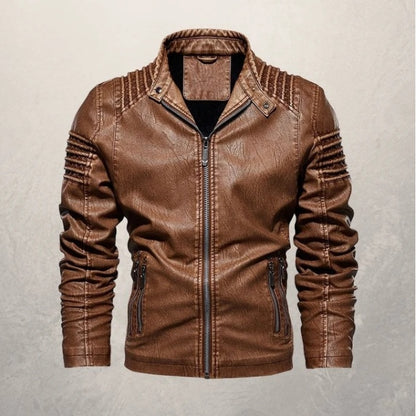 Men's leather clothing apparels & accessories