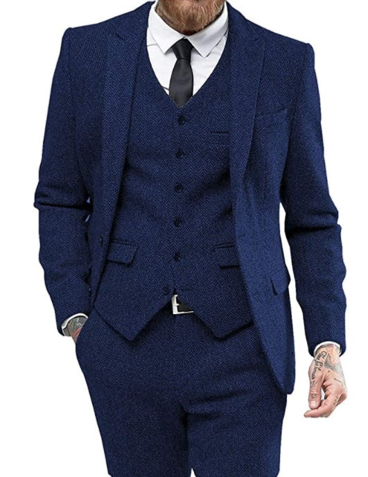 Men's suit three-piece suit T-Shirt