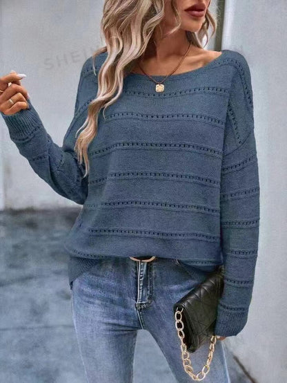 Women's Loose Slouchy Casual Knit Top apparels & accessories