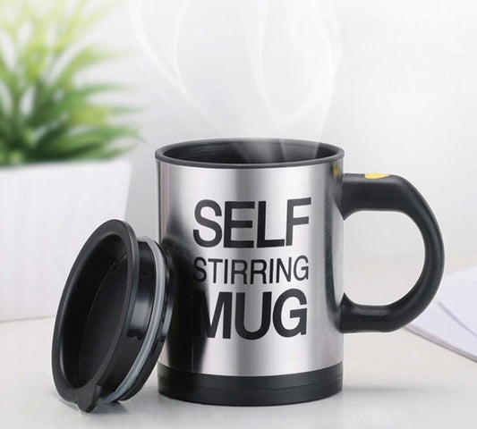 Automatic Stirring Glass Lazy Electric Mug Stainless Steel Electric Rotating Coffee Cup HOME