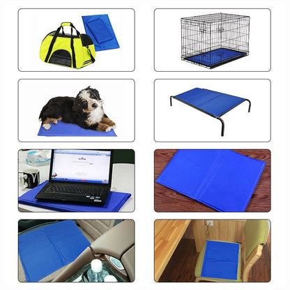 Pet Ice Pad Teddy Mattress Pet Cool Mat Bed Summer Cooling Dog Mat 0
