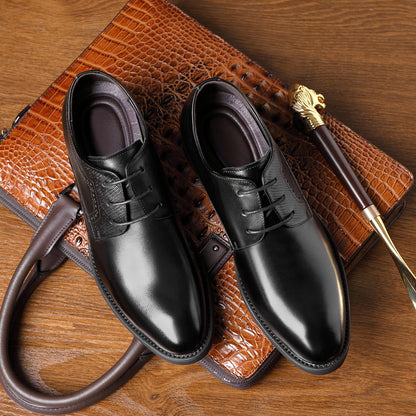 Business Formal Wear Leather Shoes Men's Pointed Casual Shoes Shoes & Bags