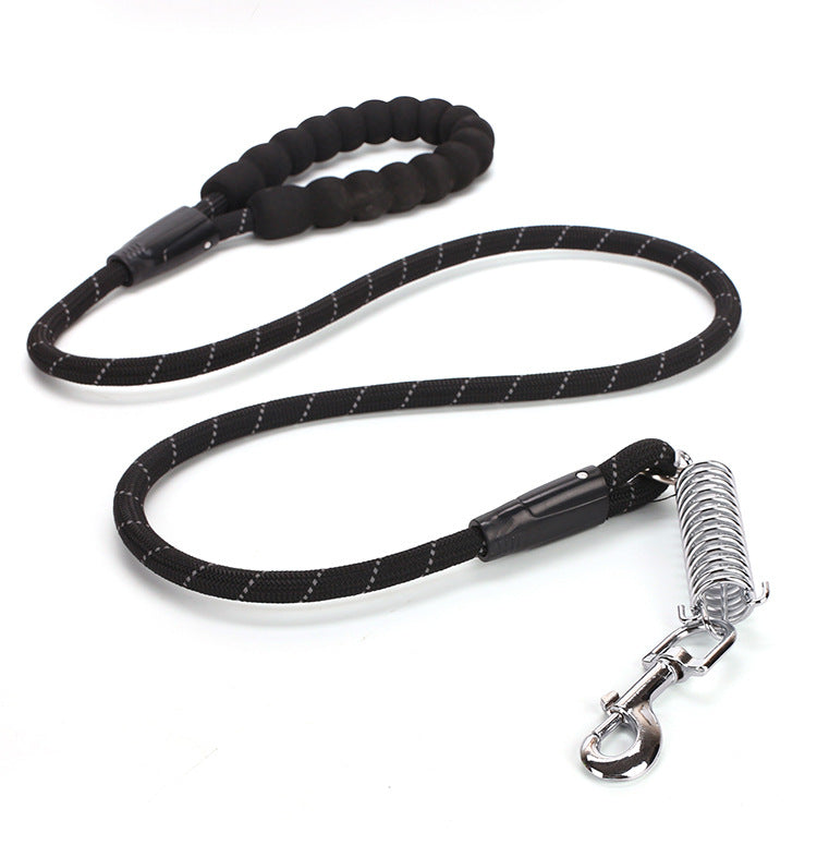 Dog Leash EVA Nylon Reflective Spring Leash Dog Leash