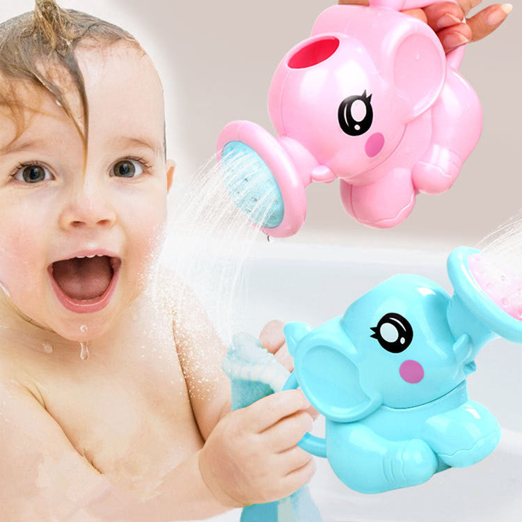 Baby Bath Toys Lovely Plastic Elephant Shape Water Spray Toys
