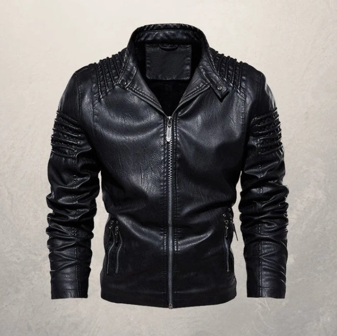 Men's leather clothing apparels & accessories