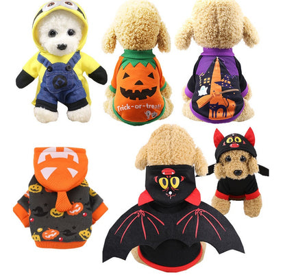 Halloween funny pet clothes halloween