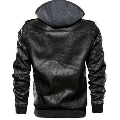 Men's Amazon JOOM Men's Pu Leather Jacket Jacket Plus Size apparels & accessories