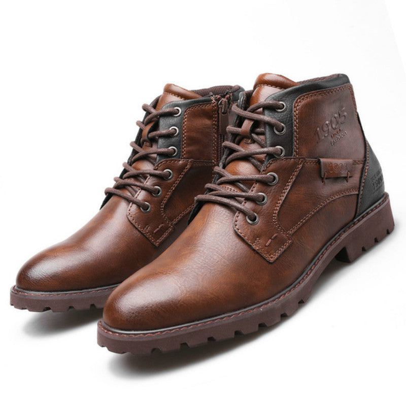 winter men warm shoes martin boots snow boots Shoes & Bags