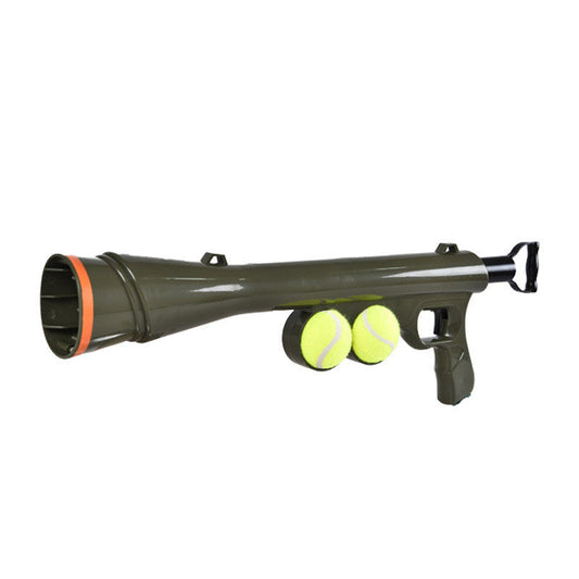 Tennis ball shooting gun pet toy 0