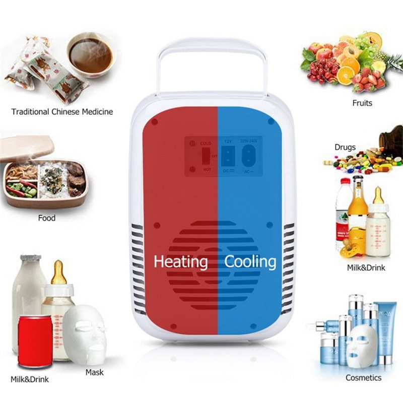 4L Car Refrigerator Mini Small Cooling And Warming HOME