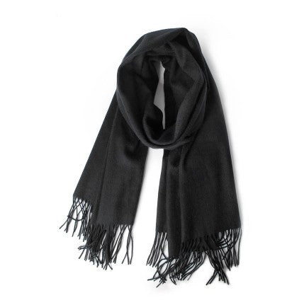 Faux Cashmere Scarf Solid Color Winter Men's Scarves