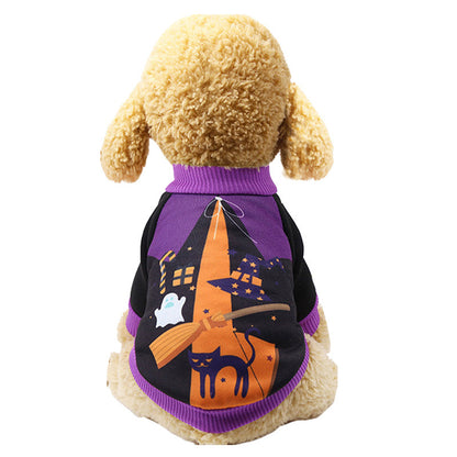 Halloween funny pet clothes halloween