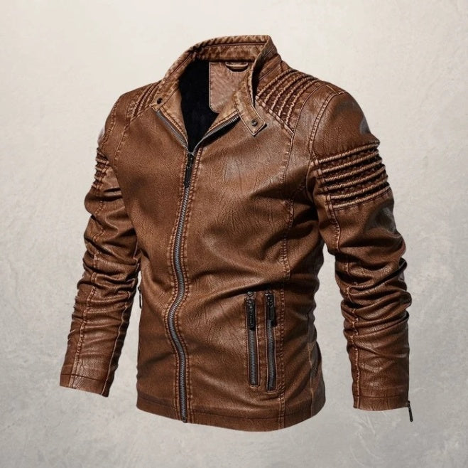 Men's leather clothing apparels & accessories