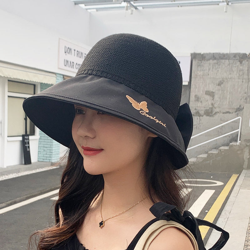 Literary Versatile Casual Korean Style Spring Summer Hat apparels & accessories