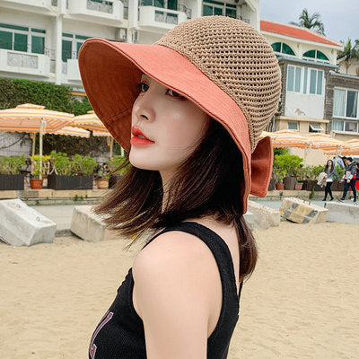 Woven hollow sunhat apparel & accessories