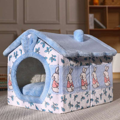 All Season Universal Removable And Washable Warm Pet Bed 0