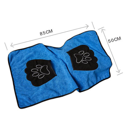 Pet absorbent bath towel Pet Bath towel