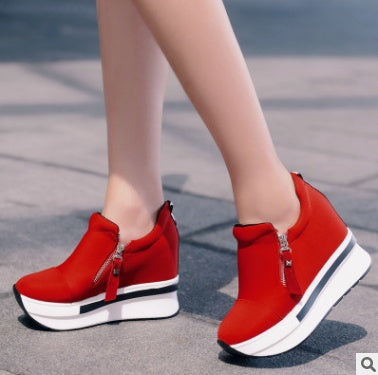 Canvas shoes women's increased spring new casual women's shoes Shoes & Bags